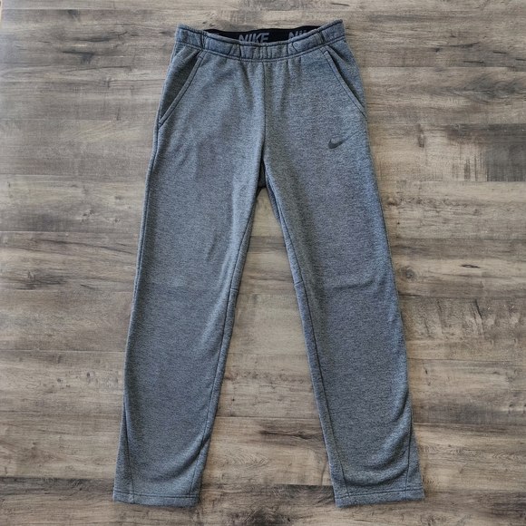 Nike Dri-Fit Therma Pants Gray Sweatpants Men's Small - Picture 1 of 14
